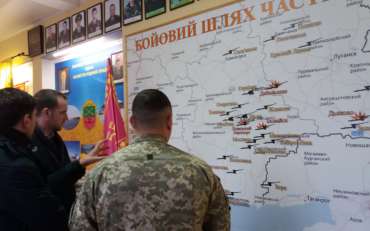 Знайомство із бійцями 55-ї артилерійської бригади м. Запоріжжя