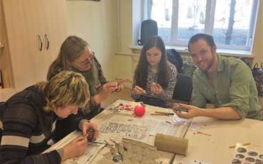 Готуємося до Великодня в Центрі психосоціальної реабілітації НаУКМА